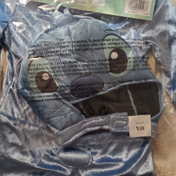 Disguise Disney STITCH Halloween Costume, Szs Child's S and M, NWT - Picture 3 of 8